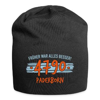 Früher 4790 Paderborn - Jersey-Beanie - Schwarz - Vorne
