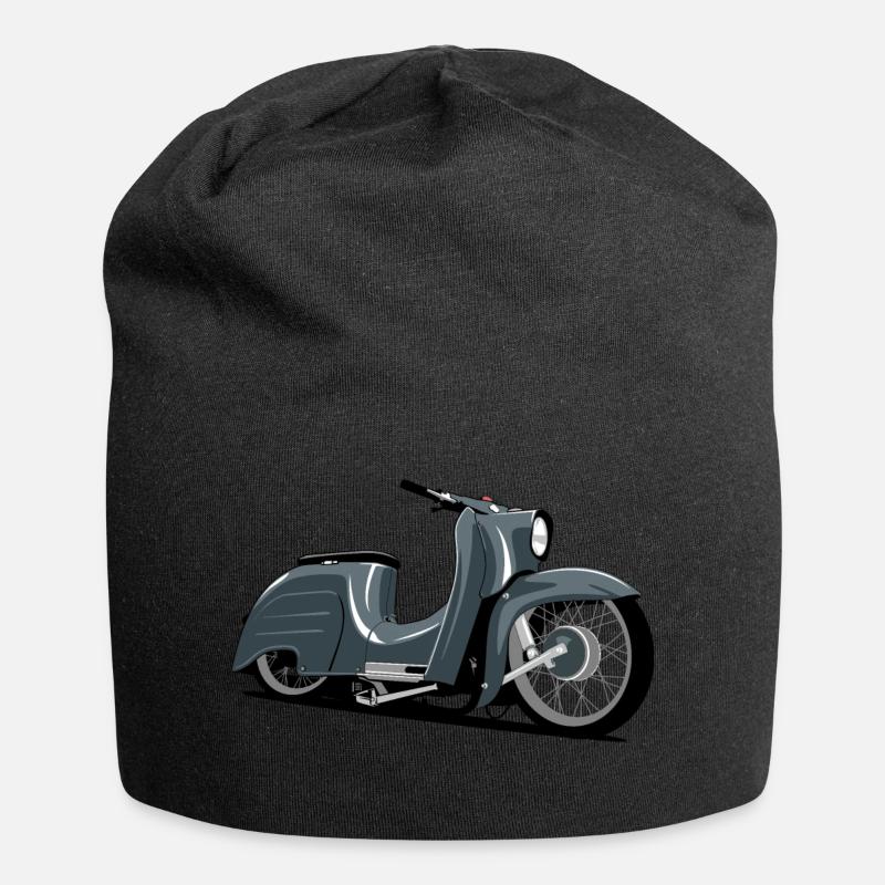 low moped - Jersey-Beanie - Schwarz