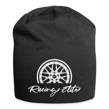 Jante Roue Voiture Tuner Tuning Racing Logo Garage - Bonnet en jersey - noir - Devant