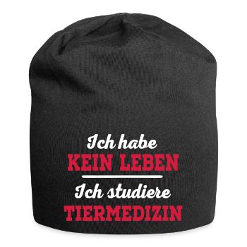 veterinary medicine - Jersey Beanie - black - Front