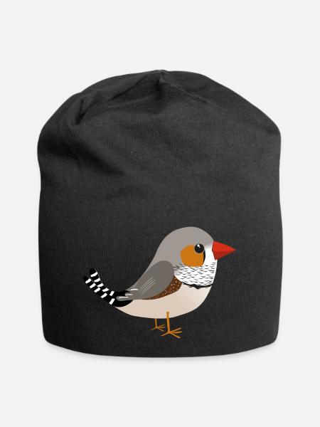 Zebravink digital - Jersey-Beanie - Schwarz
