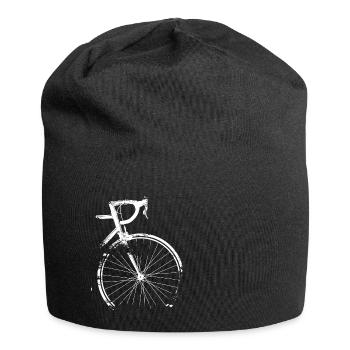 Road Bike Grunge - Jersey-Beanie - Schwarz - Vorne