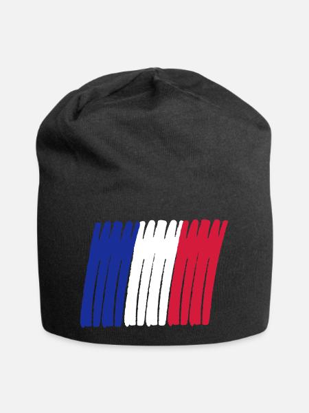 tricolore france - Bonnet en jersey - noir