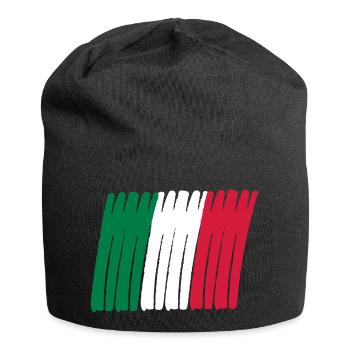 italia banner - Jersey Beanie - black - Front