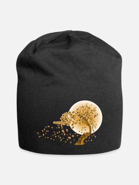 Japan Japanisch Mode Style 03 - Jersey-Beanie - Schwarz