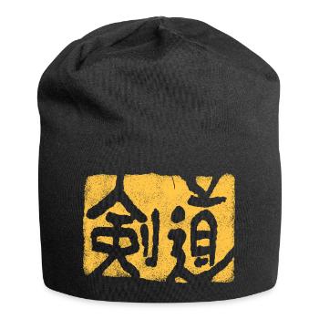 Kendo VINTAGE Poinçon - Bonnet en jersey - noir - Devant