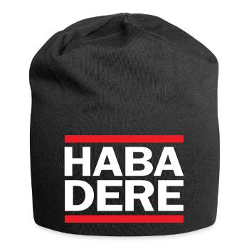 HABA DERE - Jersey-Beanie - Schwarz - Vorne