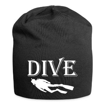 Diving Dive tauchen - Jersey-Beanie - Schwarz - Vorne