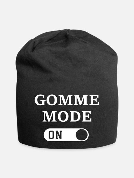 GOMMEMODE - Jersey-Beanie - Schwarz