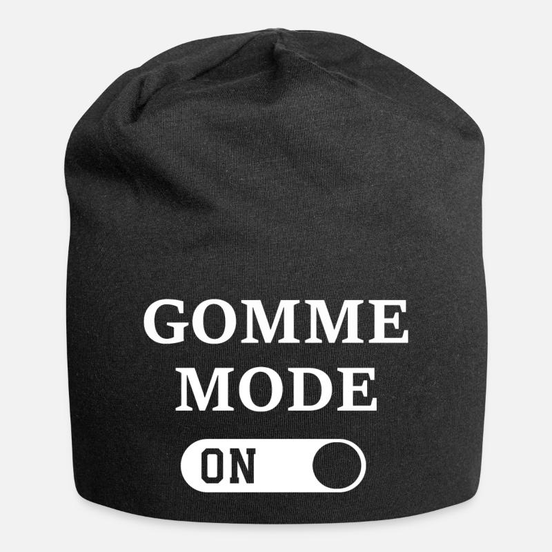 GOMMEMODE - Bonnet en jersey - noir