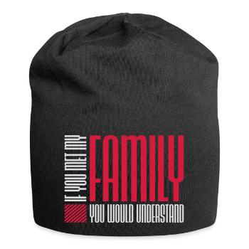 you would understand quote - Jersey Beanie - black - Front