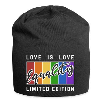 Equality Limited Edition LGBTQI Gay Pride - Jersey-Beanie - Schwarz - Vorne