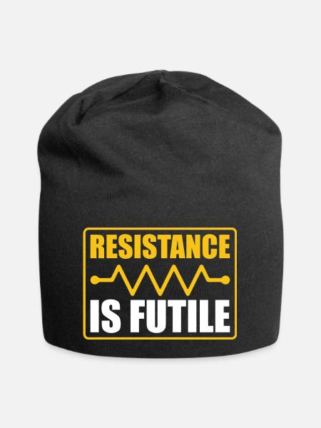 Resistance is futile Operator Amateur Radio - Jersey-Beanie - sort
