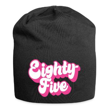 Quatre-vingt-cinq femmes du 85e anniversaire de ses 85 ans - Bonnet en jersey - noir - Devant