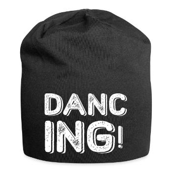 Dancing Dance Music - Jersey-Beanie - Schwarz - Vorne