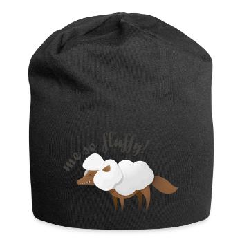 Wildtiere - Jersey-Beanie - Schwarz - Vorne
