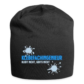 Klebefachingenieur - Prozessingenieur - Kleber - Jersey-Beanie - Schwarz - Vorne