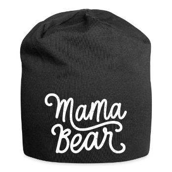 Mama bear - Bonnet en jersey - noir - Devant