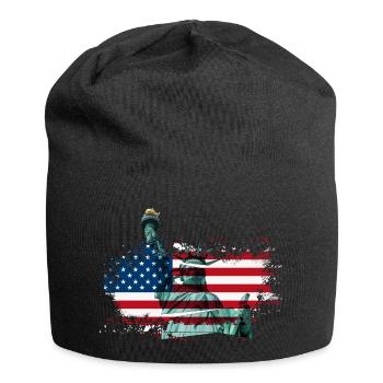 Freedom Mosaic: Statue of Liberty Edition - Jersey Beanie - black - Front