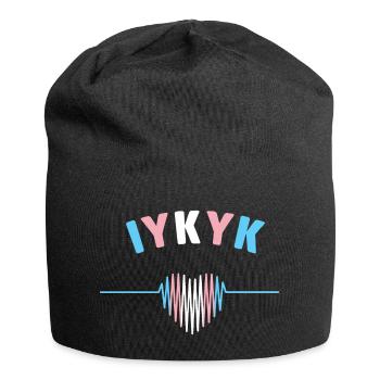 LGBT Pride Month - IYKYK Transgender - Jersey Beanie - black - Front