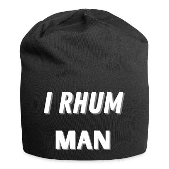 I Rhum Man - Bonnet en jersey - noir - Devant