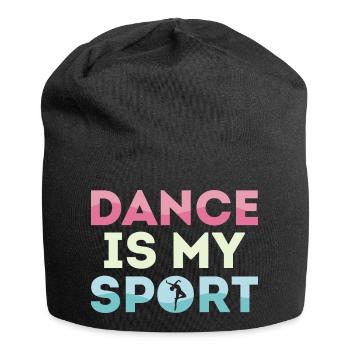 La danse est mon sport Ballerine - Bonnet en jersey - noir - Devant