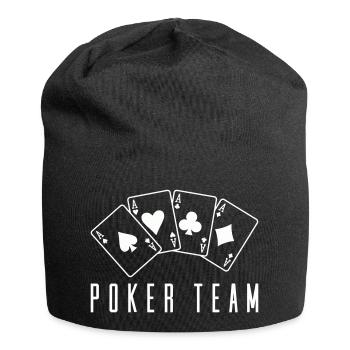 Poker Team 1 - Jersey Beanie - black - Front