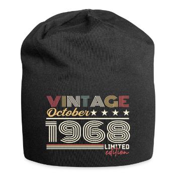 October 1968 Retro Anniversary 1968 October 1968 - Jersey Beanie - black - Front