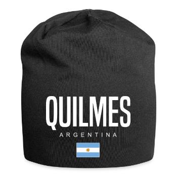 Quilmes Argentinien Argentinier - Jersey-Beanie - Schwarz - Vorne