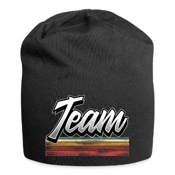 Équipe - Bonnet en jersey - noir - Devant