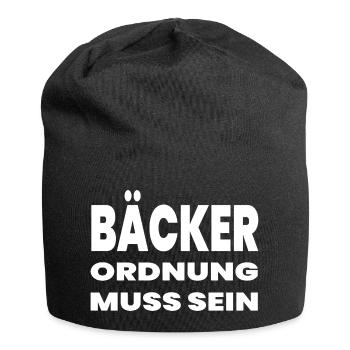 Baker - Jersey Beanie - black - Front