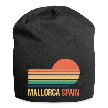 Mallorca - Jersey-Beanie - Schwarz - Vorne