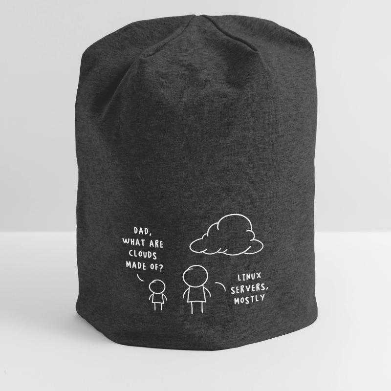 Linux Server Cloud Computing Funny Saying Jersey Beanie