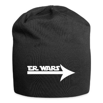 Er Wars - Jersey-Beanie - Schwarz - Vorne