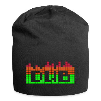 Créez souvenirs & T-Shirts de dub music - Bonnet en jersey - noir - Devant