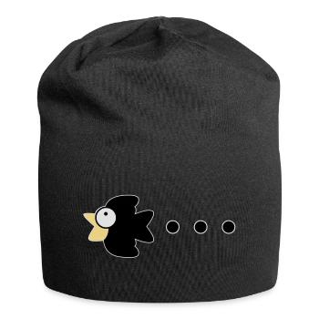 crow - Jersey Beanie - black - Front