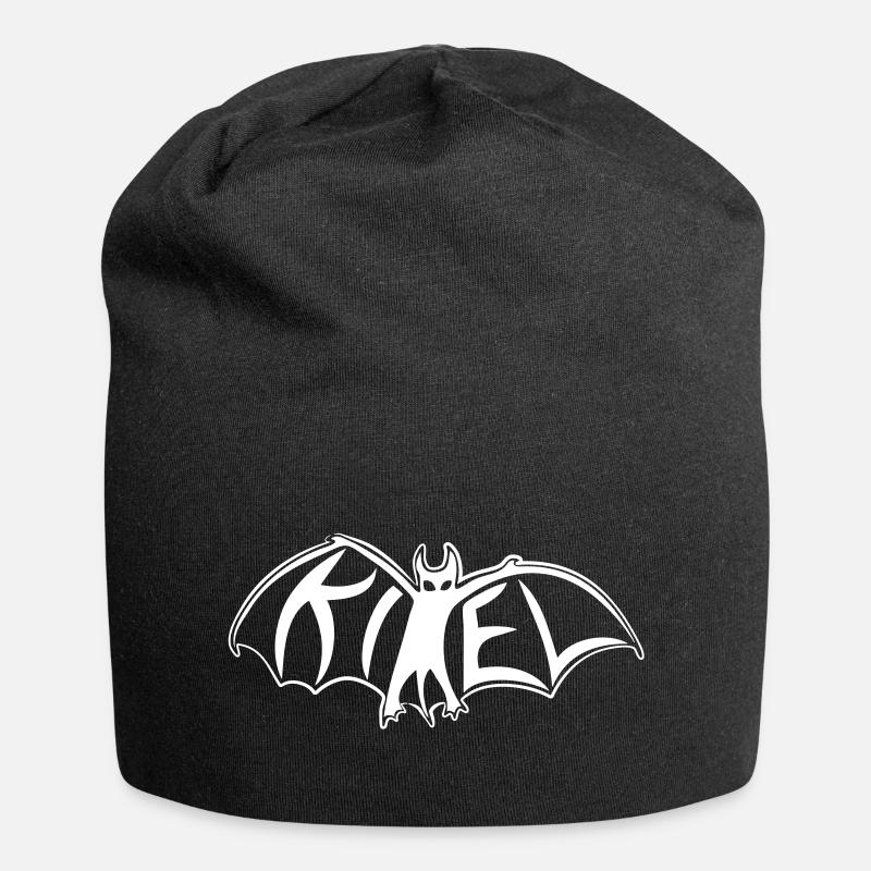 Kiel-Bat - Jersey-Beanie - Schwarz