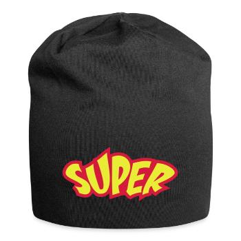 Super - Jersey Beanie - black - Front