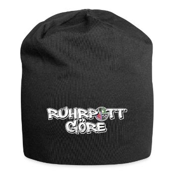 Ruhrpott Göre Gelsenkirchen Wappen - Jersey-Beanie - Schwarz - Vorne
