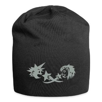 Kingdom Hearts Sora and Kairi - Jersey Beanie - black - Front