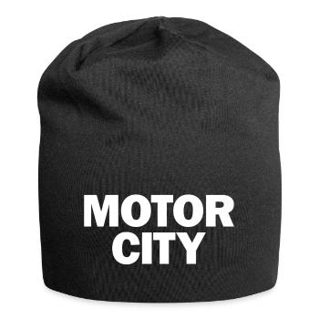 Motor City Graphic - Jersey Beanie - black - Front