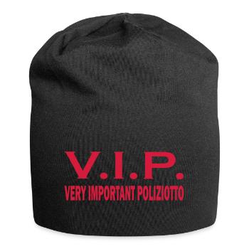 Very important poliziotto - Jersey Beanie - black - Front