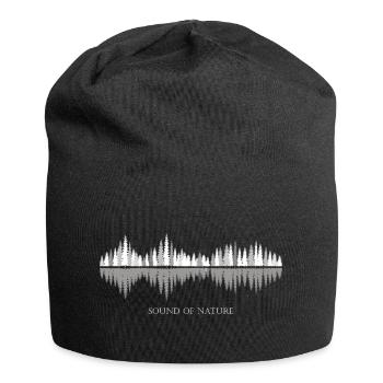 Bruit de la nature - hiver - Bonnet en jersey - noir - Devant