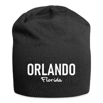 Orlando - Florida - USA - United States of America - Jersey Beanie - black - Front