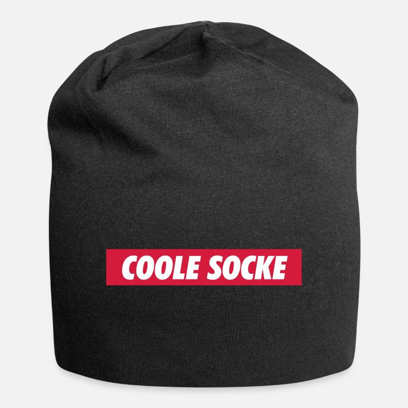 Cool sock - Jersey Beanie - black