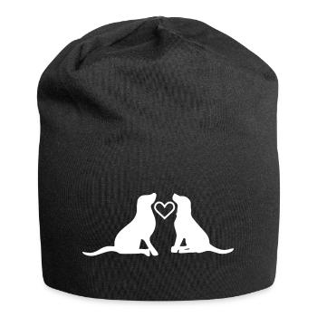 Dog dog - Jersey Beanie - black - Front