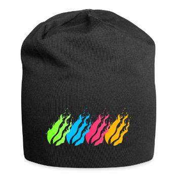 Fireball Neon - Jersey Beanie - black - Front