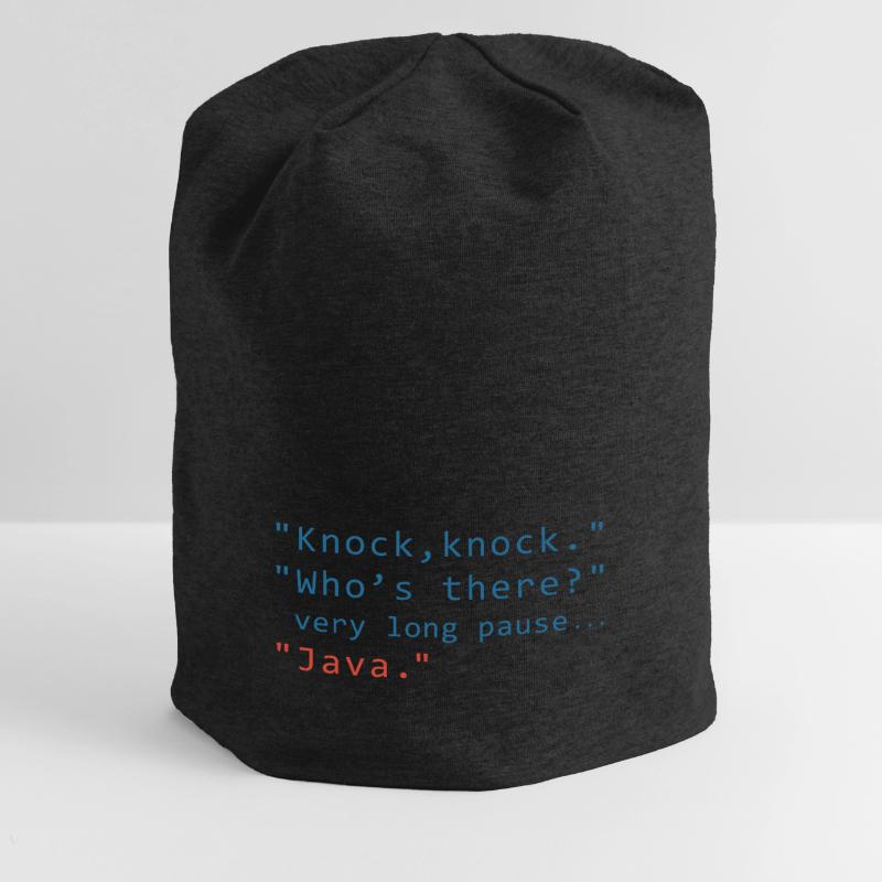 Java programming informatic gift saying Jersey Beanie