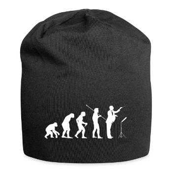 Dirigent Chorleiter Dirigieren Geschenk Orchester - Jersey-Beanie - Schwarz - Vorne