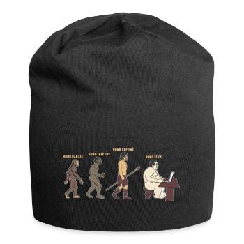 Homeoffice| Homo ffice Design - Jersey Beanie - black - Front